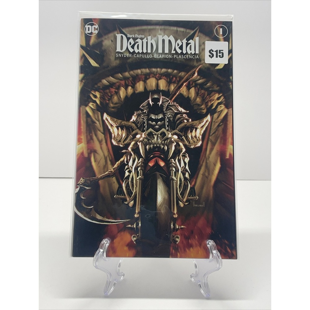 Dark Nights: Death Metal 1  Kael Ngu variant batman